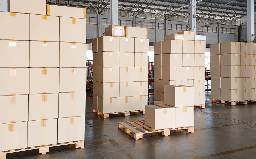 Paletização de caixas como automatizar o processo