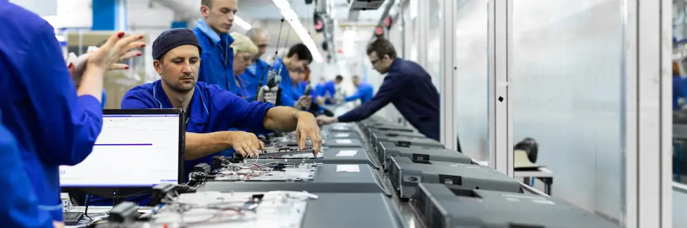 Automação na indústria eletroeletrônica