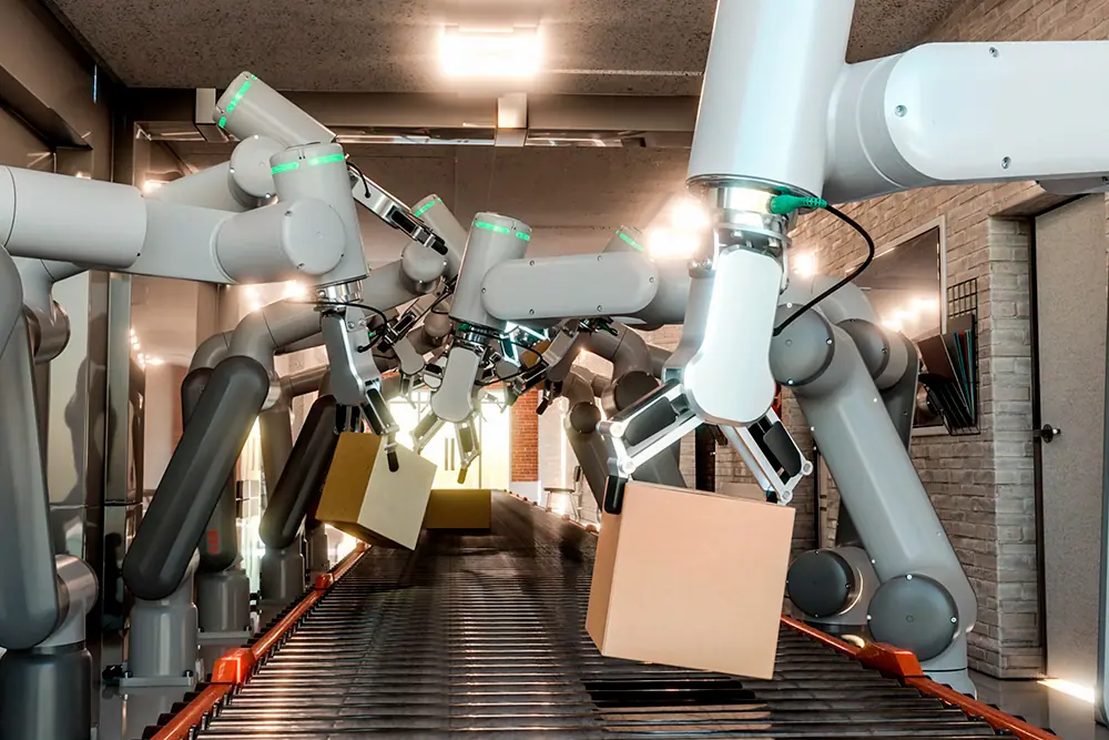 vantagens da robótica colaborativa para empresas na indústria