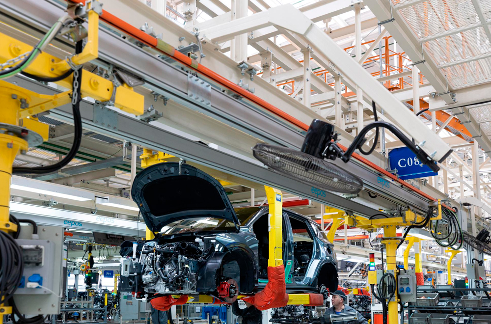 automatização na indústria automotiva